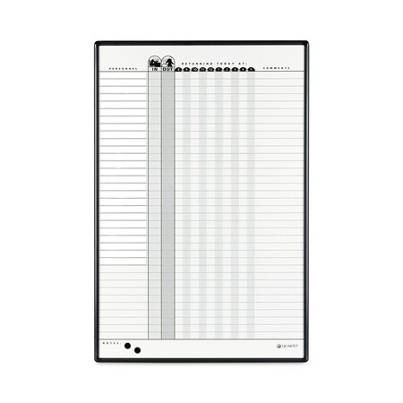 Quartet Boards, Magnetic Dry Erase In/Out, Aluminum Frame, White/Gray 783G